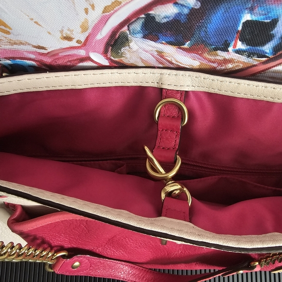 COACH POPPY Colorblock tote - Picture 2 of 16